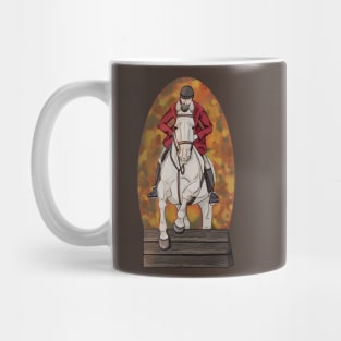 Tally Ho - Grey Fox Hunter in Autumn Mug